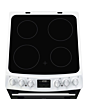 AEG CCX1530ACW 55cm Double Oven Electric Cooker with Ceramic Hob - White