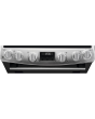 AEG CCX6530ACM 60cm Double Oven Electric Cooker with Ceramic Hob - Stainless Steel