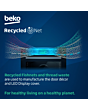 Beko CIFY71W AeroPerfect CIFY71W 60cm Built in RecycledNet Single Fan Oven - White