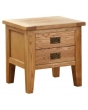 Besp Oak NB007 Vancouver® 1 Drawer Lamp Table