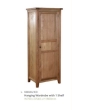 Besp Oak NB026-KD Full Hanging Wardrobe with 1 Shelf