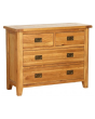 Besp Oak NB061 Vancouver® 4 Drawer Dresser Chest