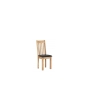 Besp Oak SOR019 Dining Chair with Bi-Cast Leather Seat * Only 1 Left *