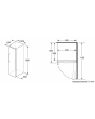 Bosch GSN36VWEPG 60cm No Frost Tall Freezer - White