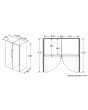 Bosch GSN36VWEPG 60cm No Frost Tall Freezer - White
