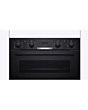 Bosch MBA533BB3B Built-In Double Electric Oven Black