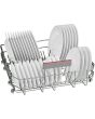 Bosch SMV6ZCX10G Built In Dishwasher - Stainless Steel - 14 Place Settings