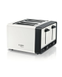 Bosch TAT5P441GB 4 Slice Toaster - White