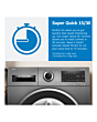 Bosch WGE03408GB 8kg 1400 Spin Washing Machine - White