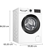 Bosch WGG254F1GB 10kg 1400 Spin Washing Machine - White