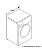 Bosch WGG254F1GB 10kg 1400 Spin Washing Machine - White