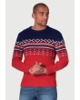 Brook Taverner Derwent Fairisle Christmas Jumper 