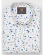Brook Taverner Watercolour Wildflower Shirt Blue