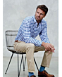Brook Taverner Tailored Fit Chino - Stone