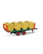 Bruder Bale Trailer + Round Bales 02220