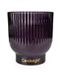 Candlelight Glass Footed Candle - Blackberry + Fig Tree 