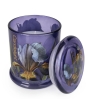 Candlelight Glass Lidded Jar - Iris + Tonka Bean