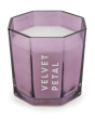 Candlelight Octagonal Glass Candle - Plum 
