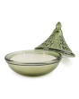 Candlelight Glass Tagine Candle - Bukhara Green
