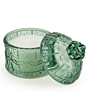 Candlelight Square Embossed Candle Jar – Chengdu