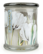 Large Glass Jar - White Tulip & Bergamot