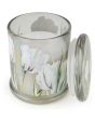 Large Glass Jar - White Tulip & Bergamot