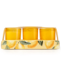 Set of 3 Votive Candles - Sweet Lemon & Rosemary