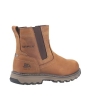 Cat Pelton Safety Boots-Dark Beige