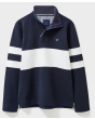 Crews Padstow Pique Sweatshirt - Nevy/White