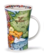 Dunoon Glen 'Map of Europe' Mug