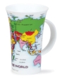 Dunoon Glen 'Map of the World' Mug