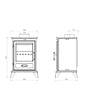 Gallery Classic 5 Eco Multi Fuel Stove - 5kW