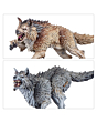 Games Workshop Warhammer 40000-Space Wolves-Wolf Guard Headtakers 53-29