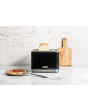Haden Touch Screen 2 Slice Toaster in Black Finish