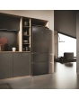 Haier HFR3718ENMD  70cm 60/40 Total No Frost Fridge Freezer - Dark Inox