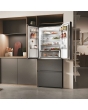 Haier HFR3718ENMD  70cm 60/40 Total No Frost Fridge Freezer - Dark Inox