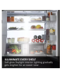 Haier HSPR79F18EWMBUK Series 7 American Style Total No Frost Fridge Freezer - Brushed Black