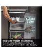 Haier HSPR79F18EWMBUK Series 7 American Style Total No Frost Fridge Freezer - Brushed Black