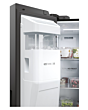 Haier HSW79F18DIPT Series 7 American No Frost Fridge Freezer - 90cm - Slate Black