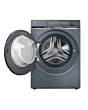 Haier HW100-B14387GUUK 10kg 1400 Spin Washing Machine - Graphite