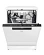 Haier XF 5C7M0W-80 Full Size Freestanding Dishwasher - 15 Place Settings - White