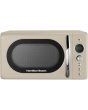Hamilton Beach HB70H20C 20 Litre Retro Microwave - Cream