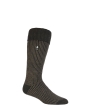 Heat Holders Mens Stripe Boot Forest Green