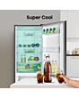 Hisense RB327N4BBE 55cm 50/50 Total No Frost Fridge Freezer - Black Steel