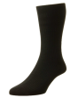 Bamboo Softop Socks - Black 