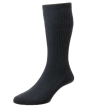 Cotton Softtop Socks - Charcoal 