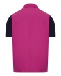 Hoggs Abbey Ladies Sash Jersey Polo - Berry/Navy 