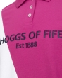 Hoggs Abbey Ladies Sash Jersey Polo - Berry/Navy 