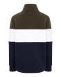 Hoggs Dumfries 1888 Junior 1/4 Zip Sweatshirt - Forest/White/Navy 