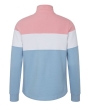 Hoggs Dumfries 1888 Ladies 1/4 Zip - Pink/White/Blue